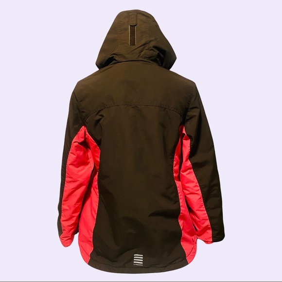 LANDS END GIRLS WINTER SPRING HOODED JACKET - Picture 3 of 10